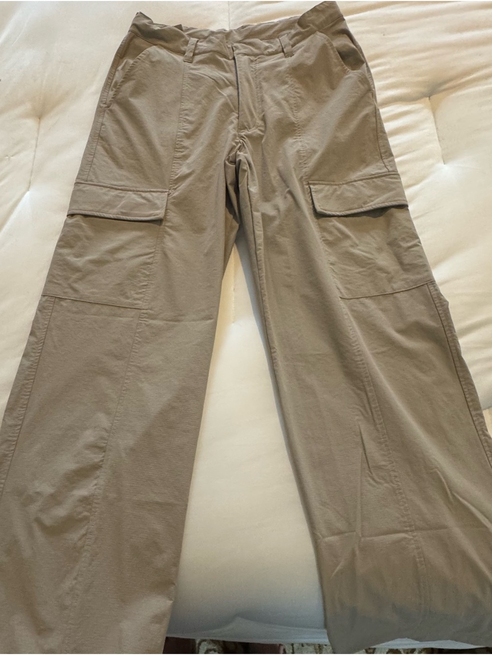 Women’s Cargo Pants in Khaki - Casual Utility Style